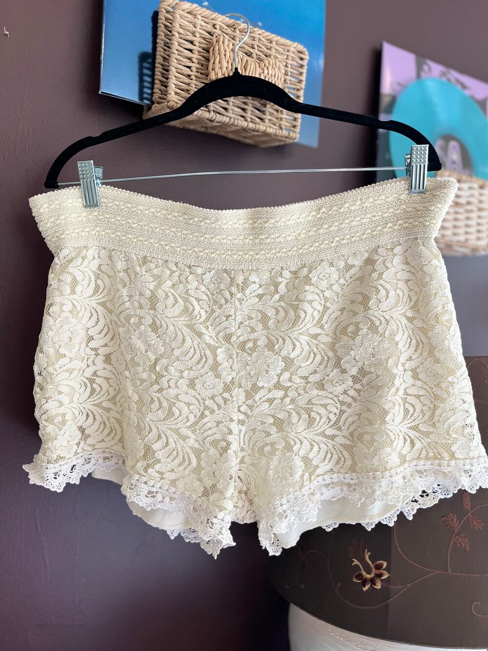 Ambiance apparel Lace bloomer shorts